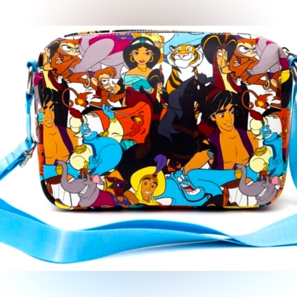 Disney Aladdin All Over Print Crossbody Park Bag